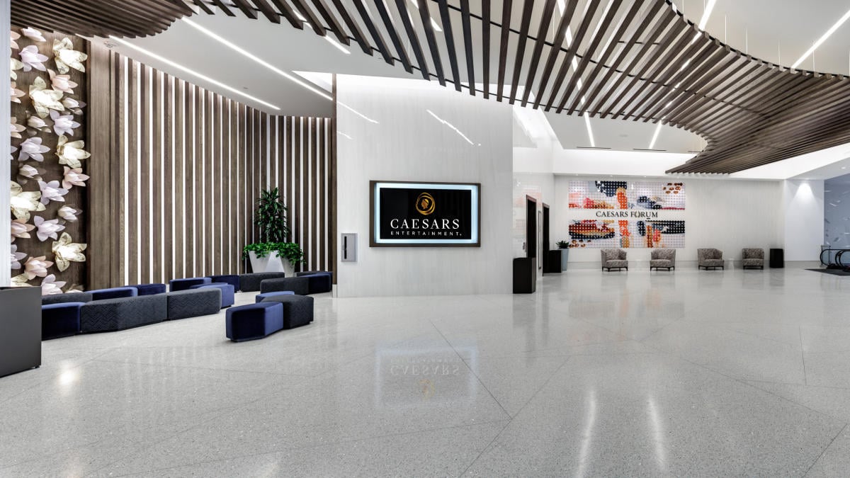 Caesars Forum ballroom