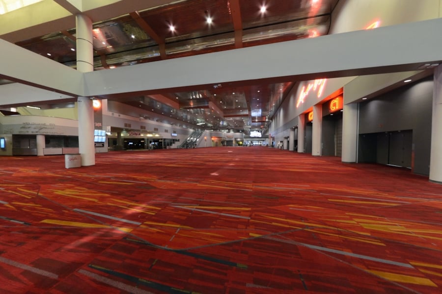 LVCC exhibition hall